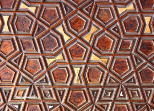 Wooden Mosque Door