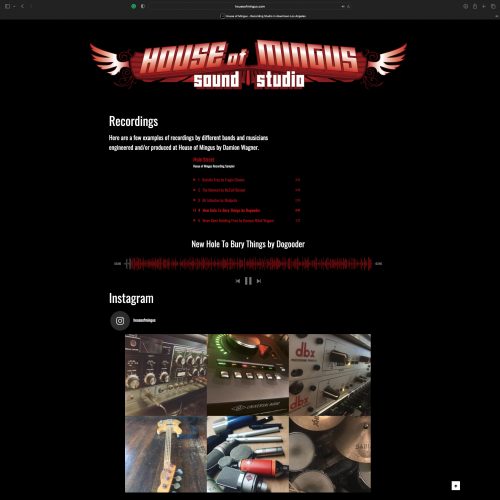 House of Mingus Recording Studio